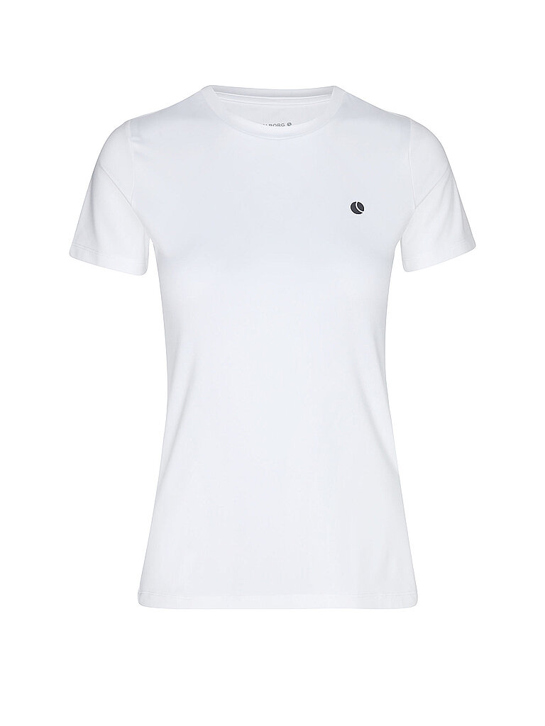 BJÖRN BORG Damen Tennisshirt Ace Slim weiss | XS